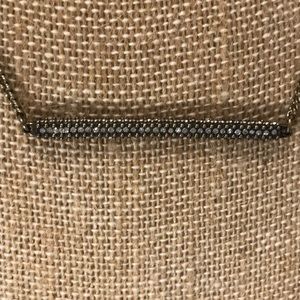 Chloe + Isabel Jewelry - Pave Bar Pendant Necklace Chloe + Isabel Jewelry - Pave Bar Pendant Necklace